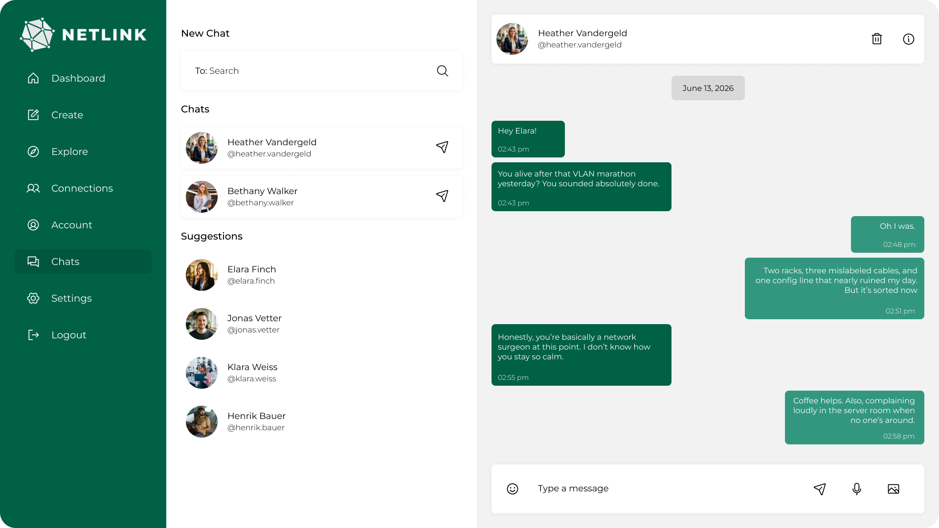 Chat Interface
