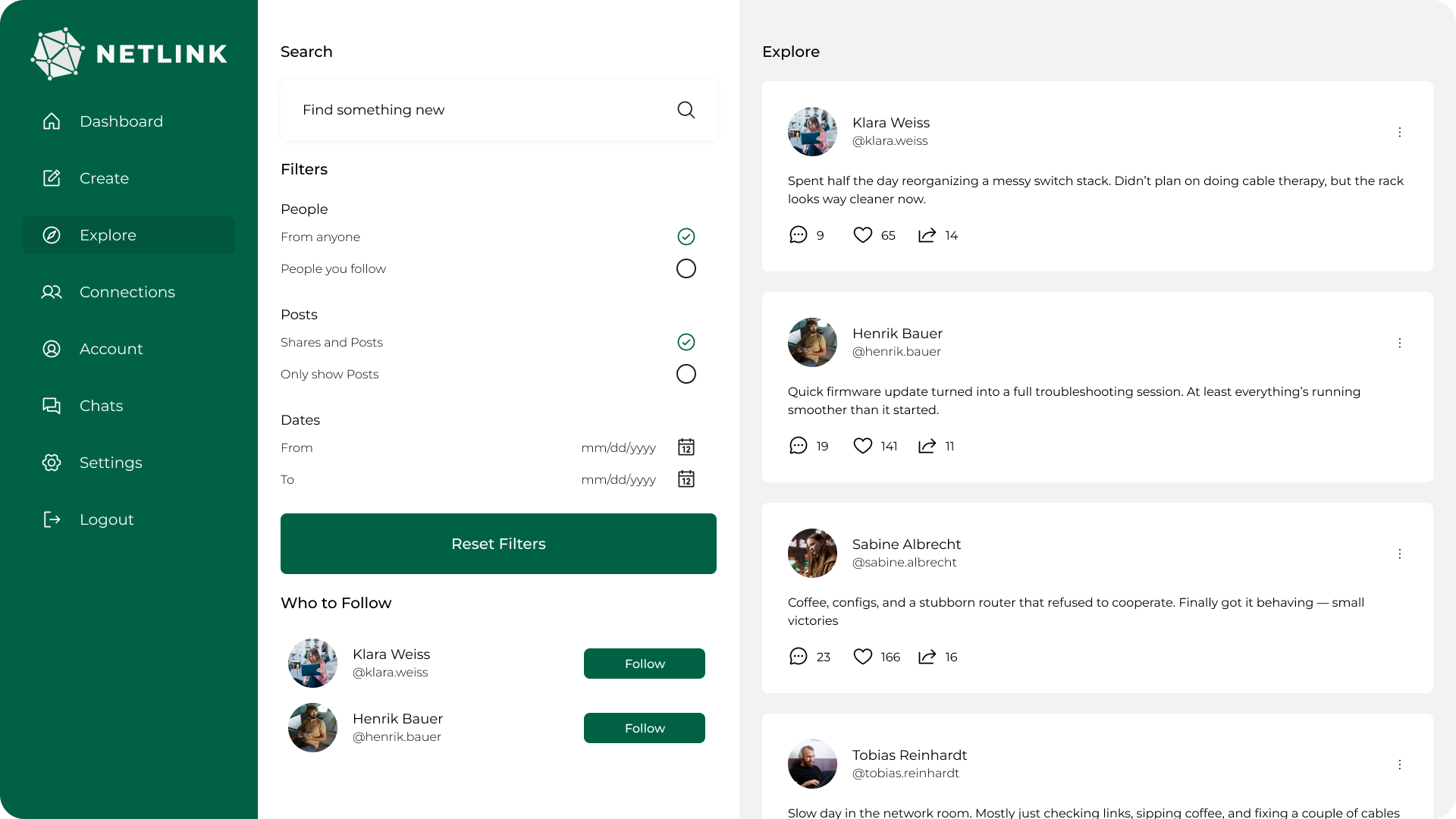 Feed Interface