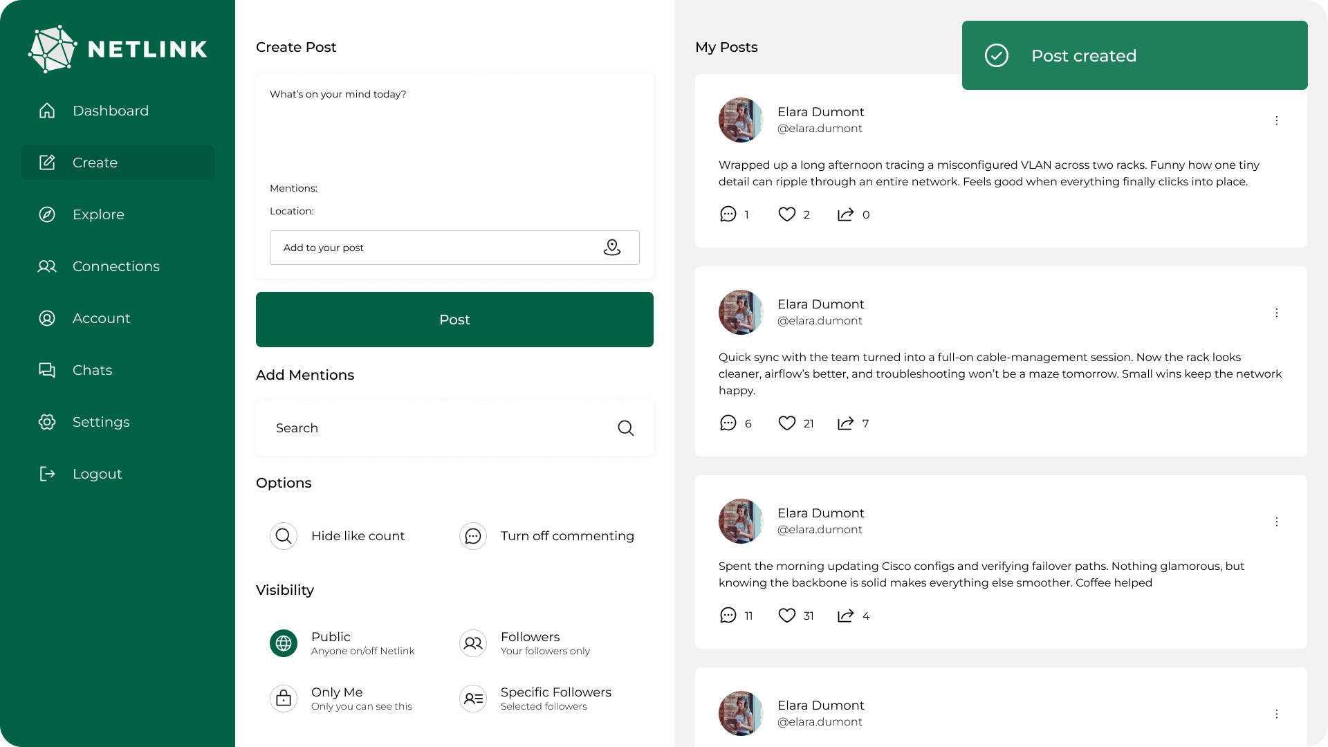 Success State UI