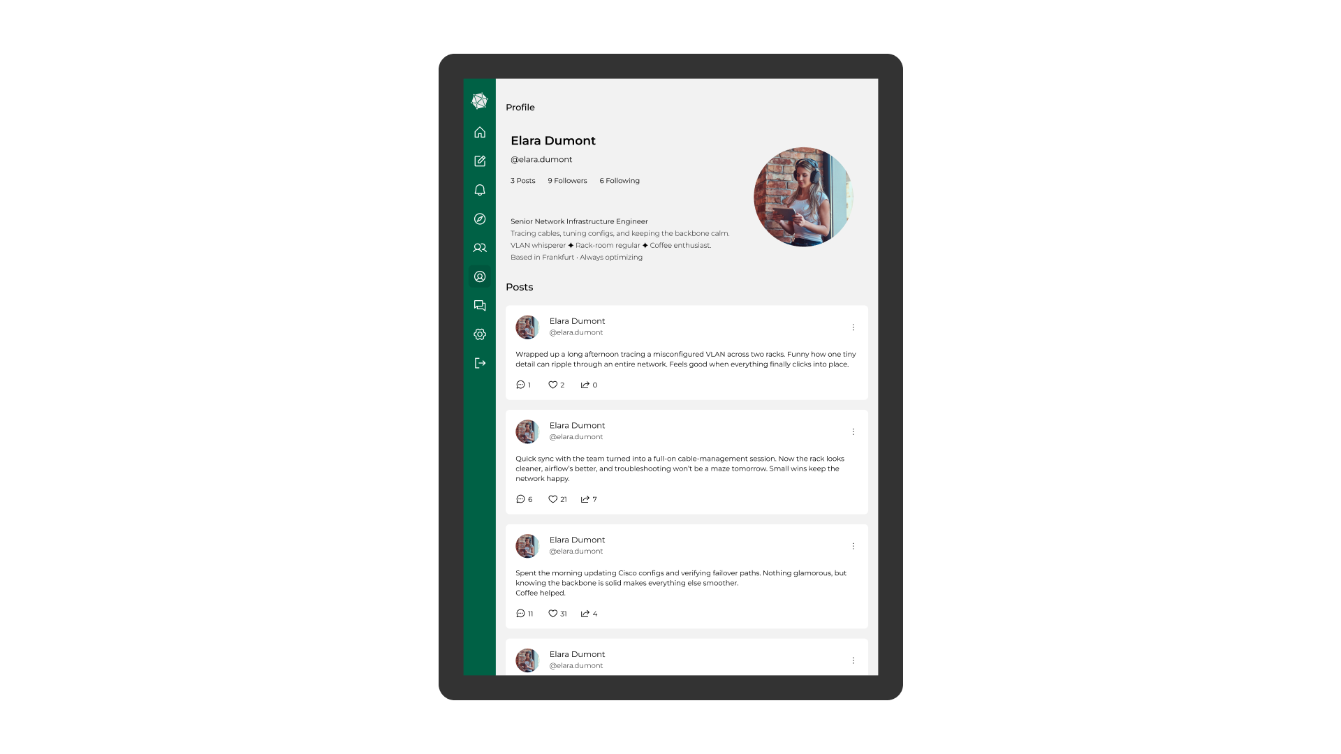 Tablet Layout